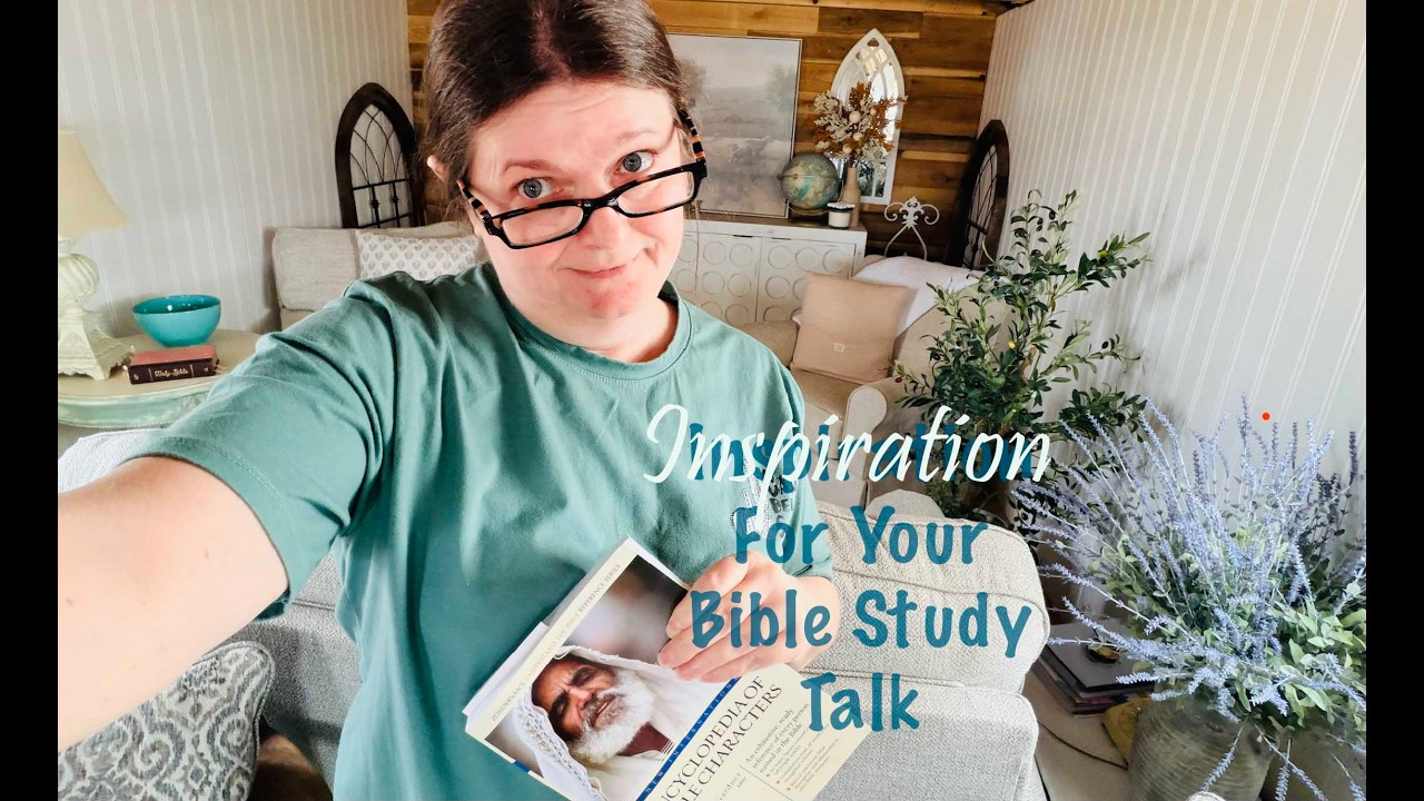 A glimpse at the character  book for Bible study inspiration