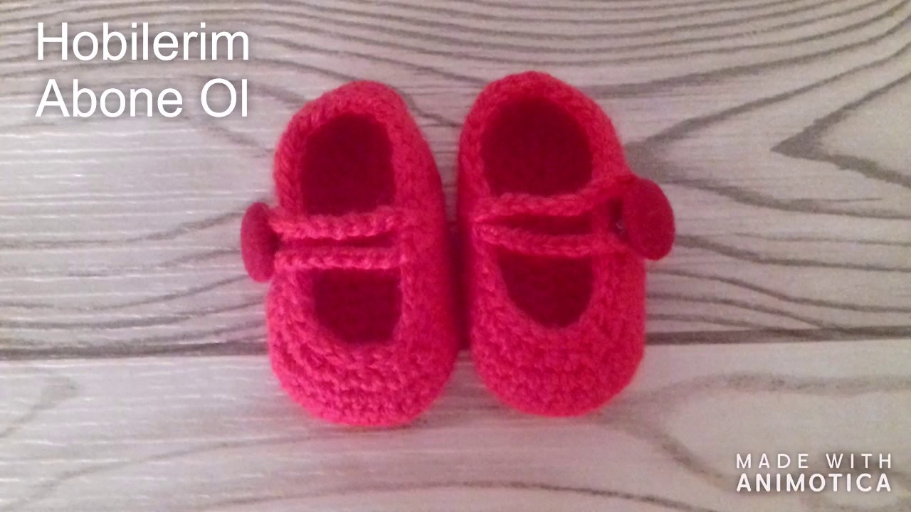Amigurumi Ayakkabı Yapılışı