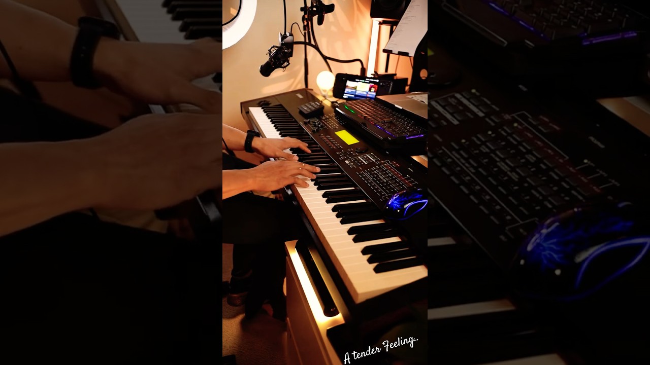 A Tender Feeling - Romantic Beautiful Piano Soothing #anime #soundtrack #sao #romantic #relaxing