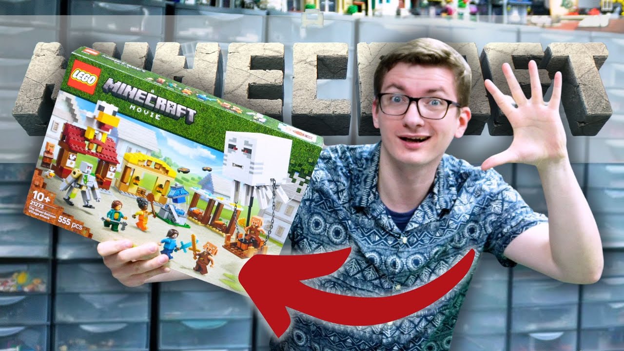 ATAK NA WIOSKĘ 💀 LEGO MINECRAFT MOVIE 21273 / RECENZJA