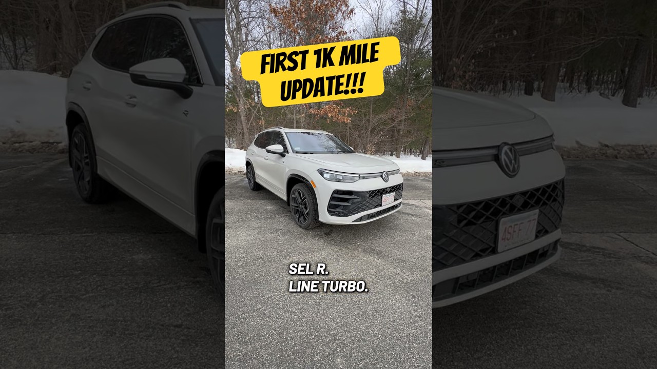 First 1000 Miles With My 2026 Volkswagen Tiguan SEL R-Line Turbo - My Thoughts So Far