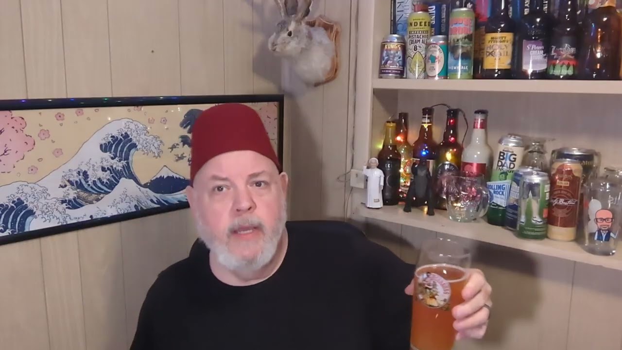 Dreamsicle Flurries, Wheat Ale with Orange and Vanilla Added, Polyanna Brewing 