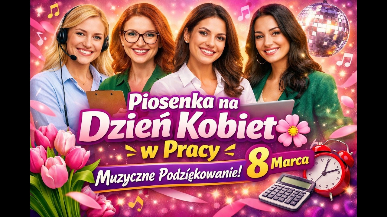 🌸 Piosenka na Dzień Kobiet – dla wszystkich niesamowitych dziewczyn z biura! 🌸
