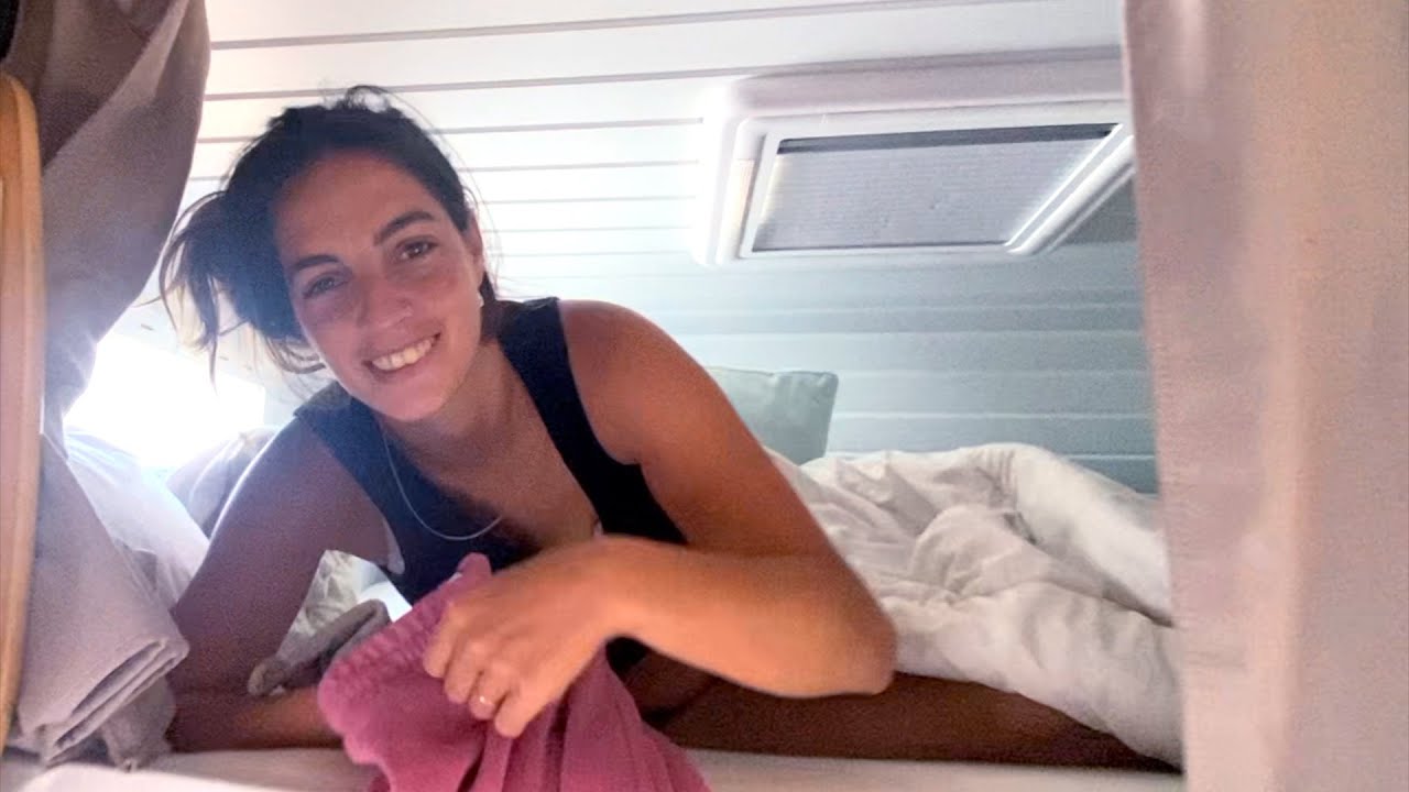 Dernière ligne droite dans le camping car