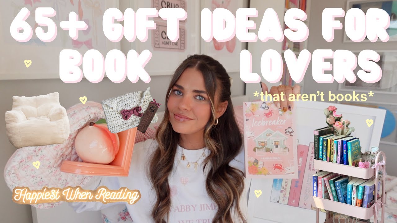 65+ gift ideas for book lovers!! 📖🎁 *that aren't books*