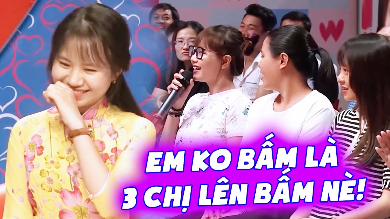 Soái ca đẹp trai MỒ CÔI CHA MẸ khiến 4 Chị em Cô nàng ĐÒI BẤM NÚT HỘ và cái kết HÀI HƯỚC