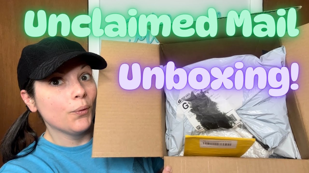 Opening Abandoned Mail from FunDelivered: Lost Package Treasure Hunt