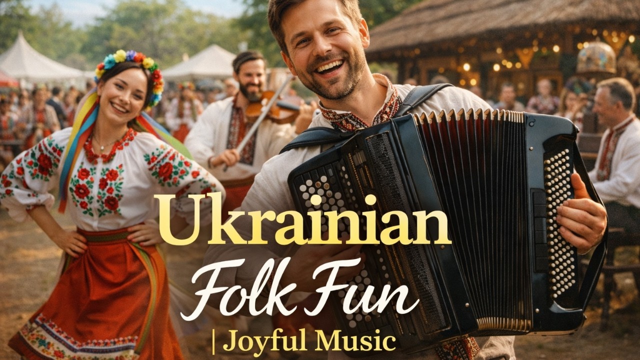 Краща українська запальна акордеонна музика 🇺🇦 | Веселі народні танцювальні мелодії