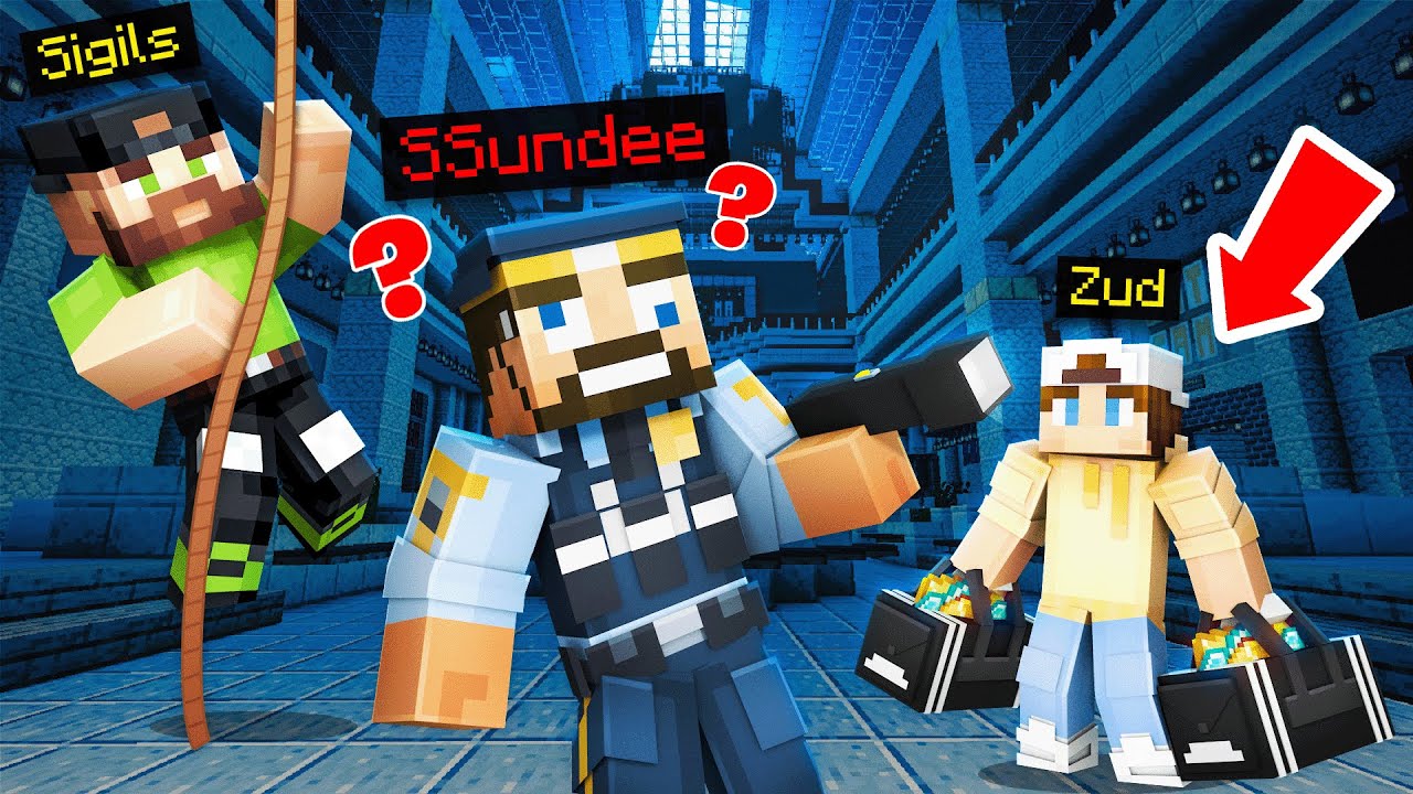 TOXIC Mall Cop Hide and Seek in Minecraft...