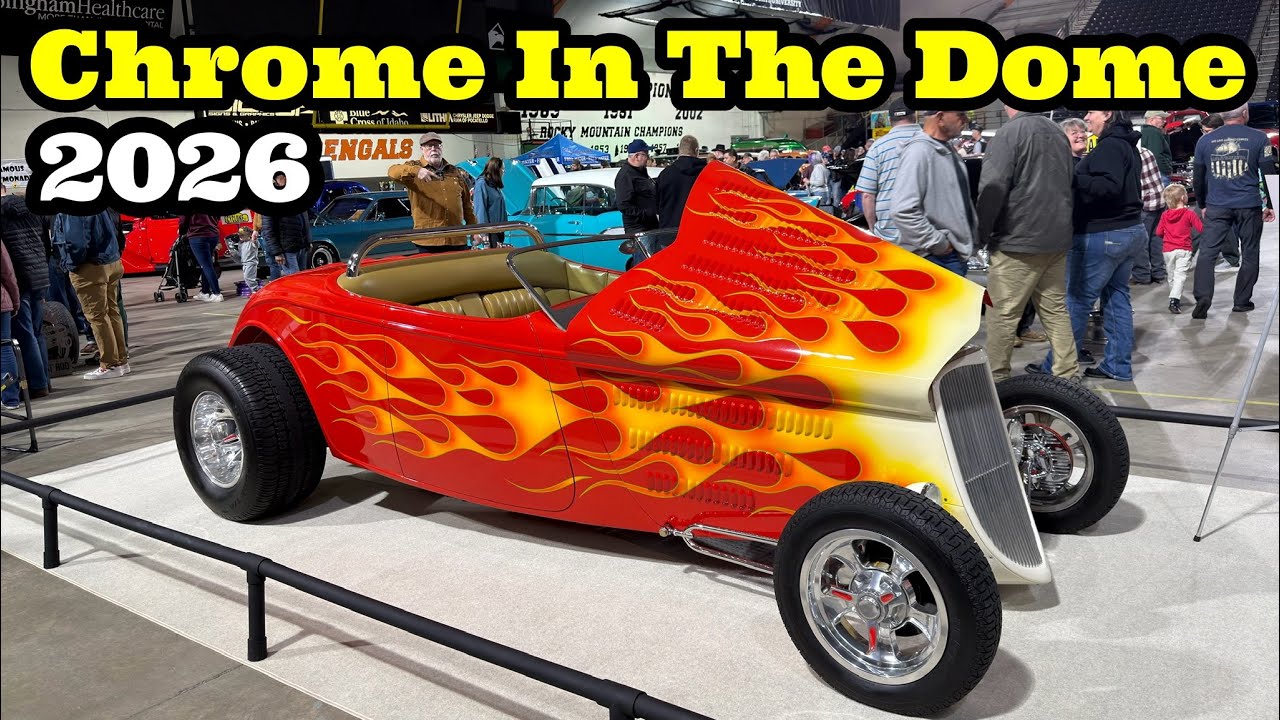 CHROME IN THE DOME CAR SHOW 2026 - Hot Rods, Rad Rods, Customs, Classic, Trucks & Lowriders (4K HDR)