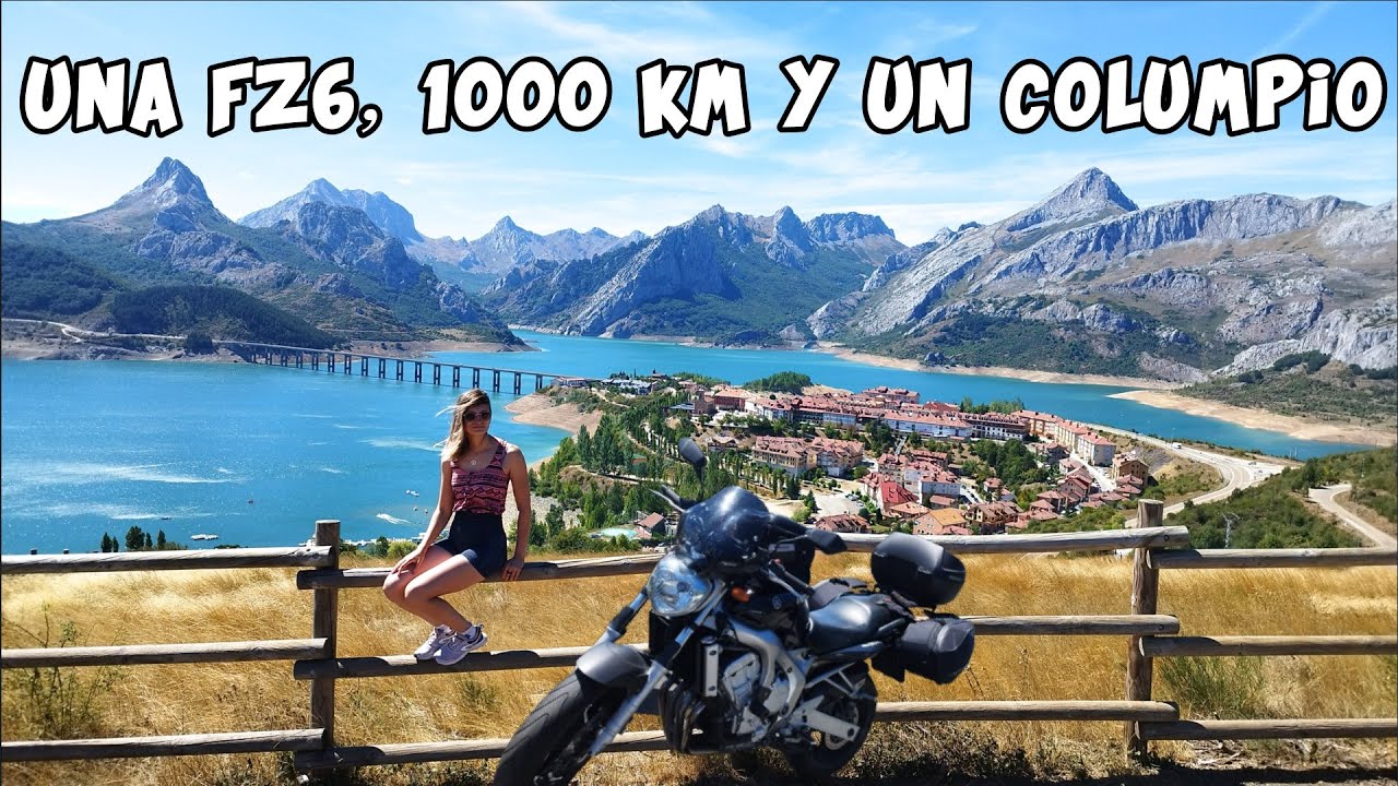 Vacaciones en MOTO +1000kms en Yamaha FZ6. Viaje al columpio de Riaño.