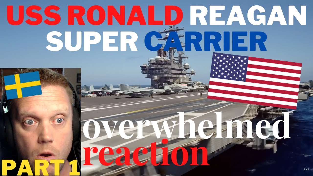 Recky the Swede gets overwhelmed: USS Ronald Reagan Super Carrier(Part 1)