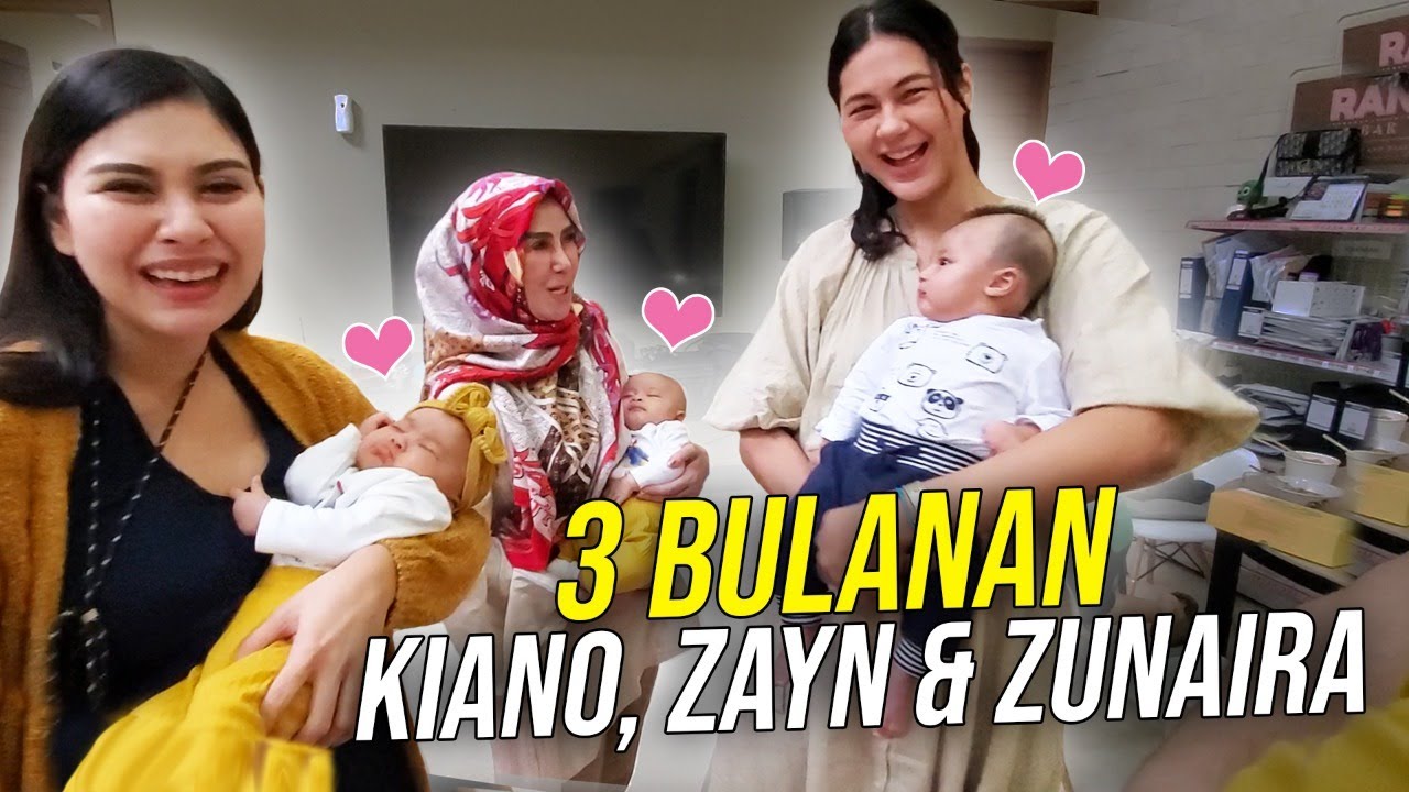 WAHH  KIANO TIGER WONG KETEMU BAYI LUCU ZAYN SAMA SI IMUT ZUNAIRA !! LUCU2 BANGETT KELAKUANNYA !!