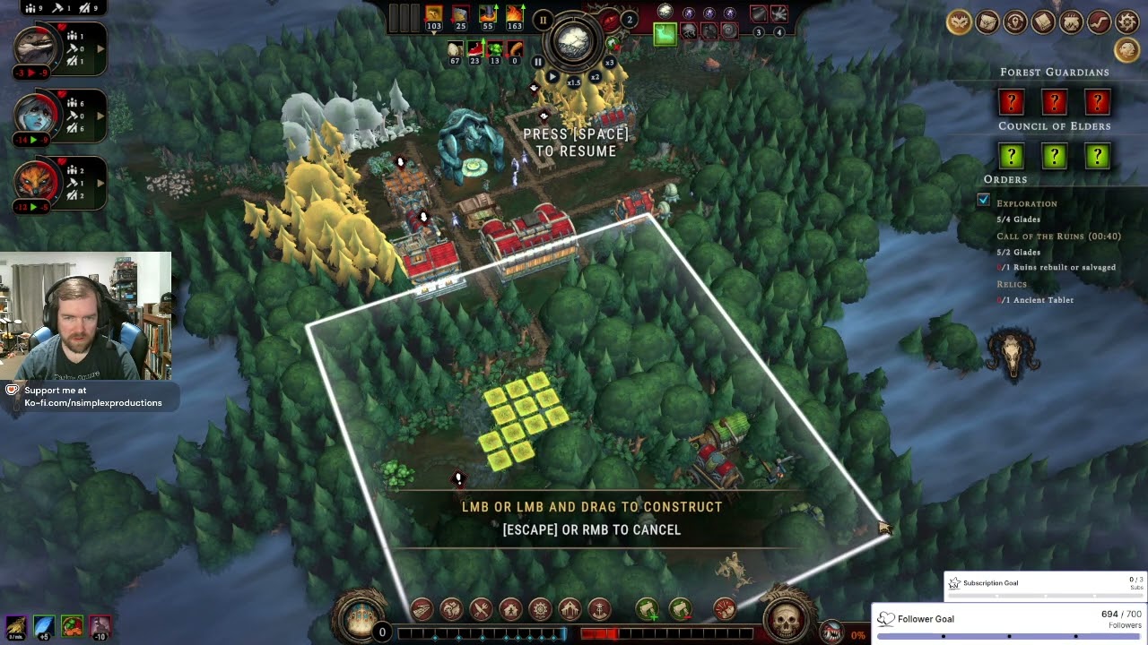 Against the Storm, Night 22: Getting closer to a Gold Seal Run - 20251114