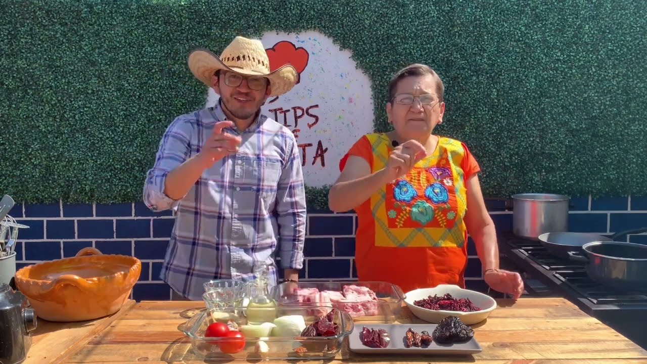 Rica Costilla de puerco en salsa de JAMAICA, de un sazón casero #tips