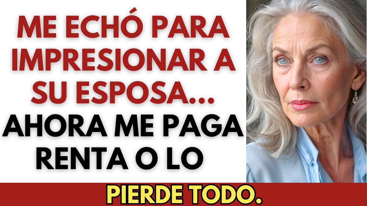 Mi hijo me echó para complacer a su esposa codiciosa, así que compré su hipoteca en secreto.