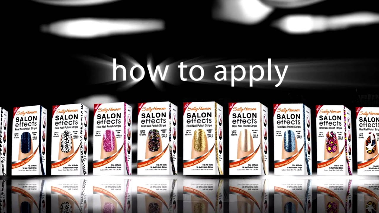 Sally Hansen Salon Effects Real Nail Polish Strips
