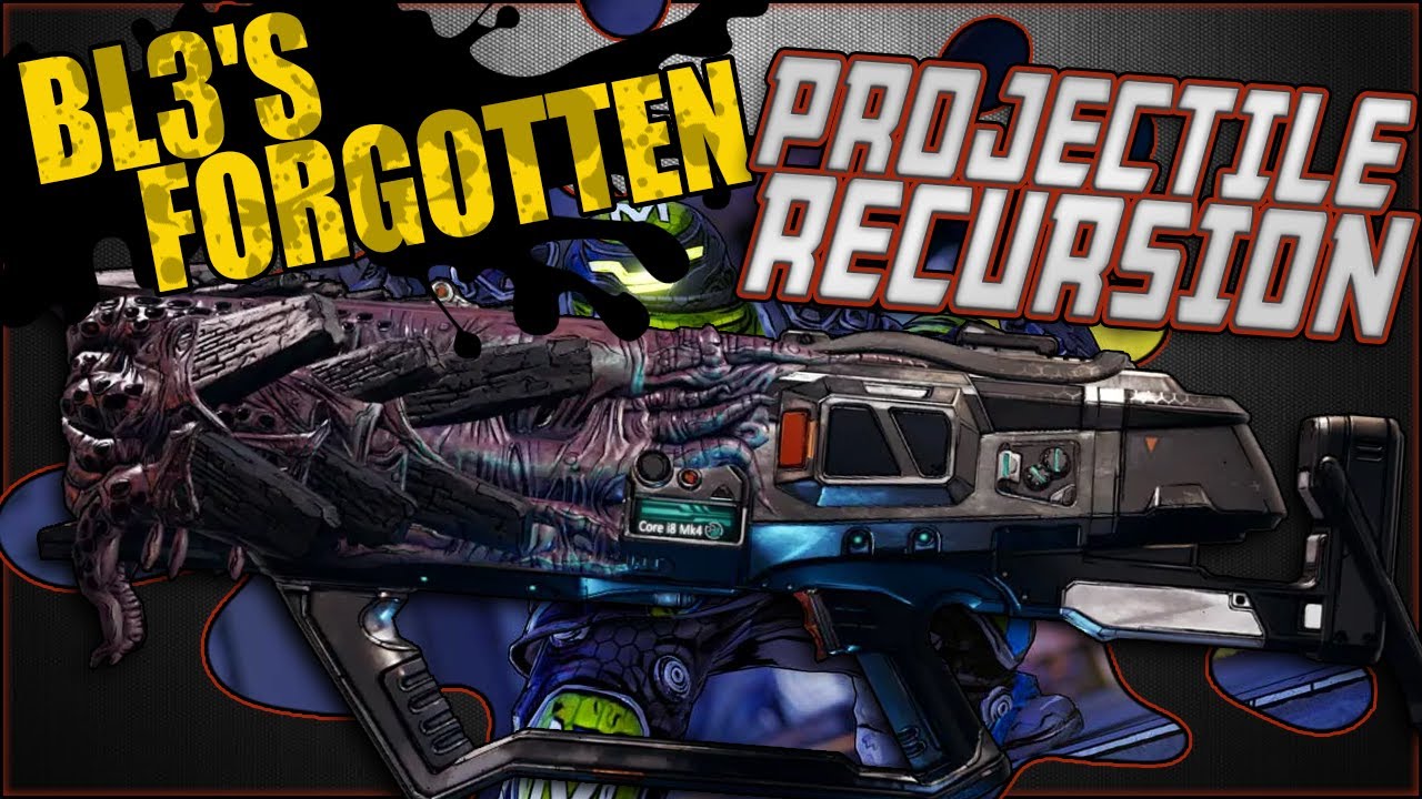 BL3's Forgotten - Projectile Recursion - Legendary Maliwan Shotgun Showcase & Guide