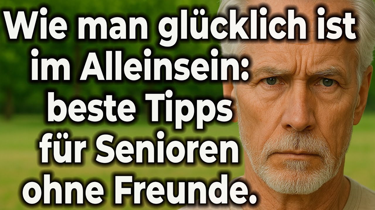 Einsamkeit im Alter? So finden Sie ab 70 Gl&uuml;ck und inneres Wohlbefinden &ndash; 5 bew&auml;hrte Strategien