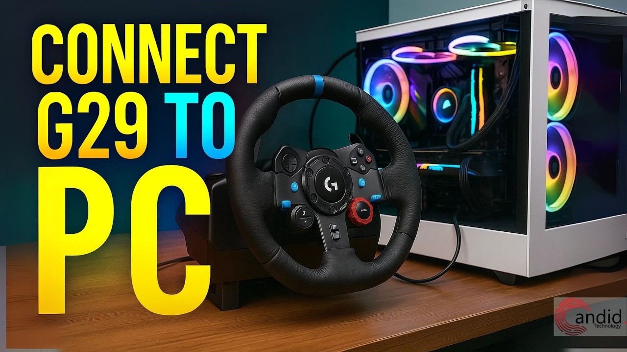 How to connect Logitech G29 steering wheel to PC?