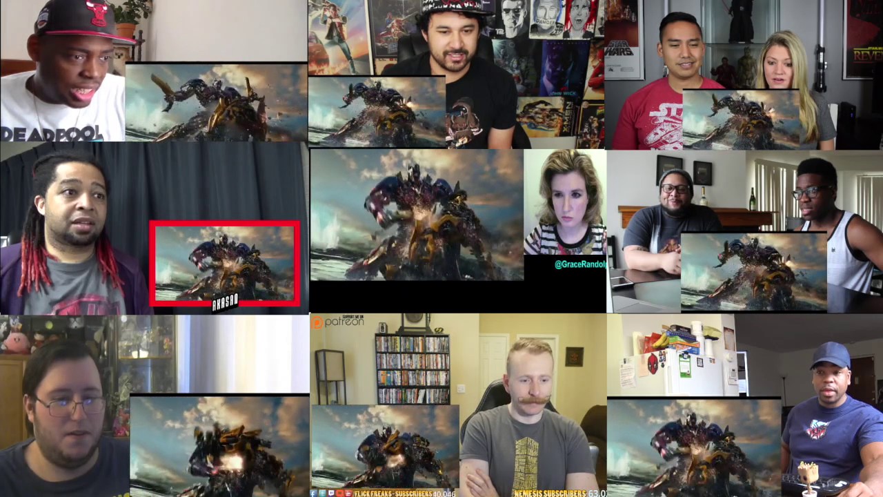 Transformers: The Last Knight Trailer #3 Reaction Mashup