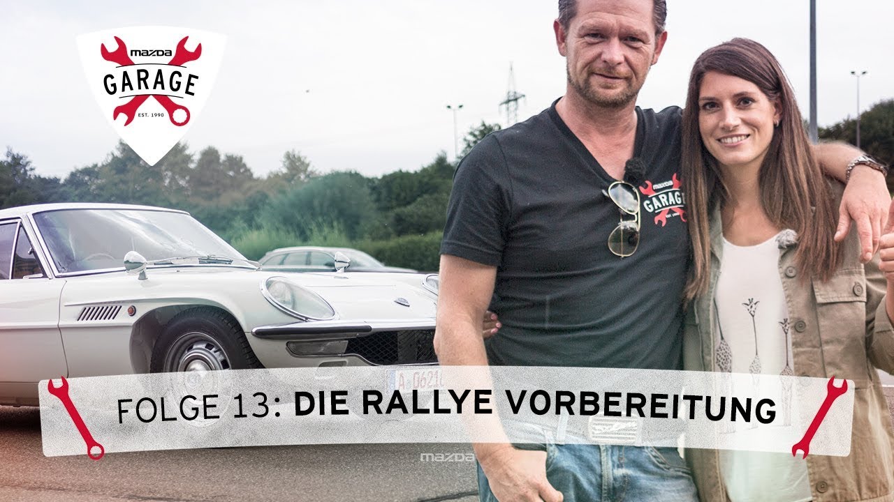 Mazda Garage mit Cyndie & Det: Folge 13 – Die Rallye Vorbereitung