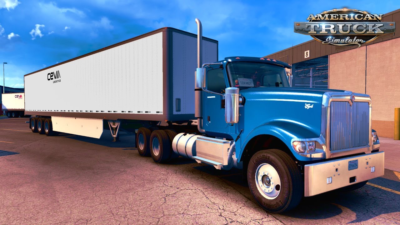 Trucking Through California with 450hp Power | ATS Used Packaging Haul