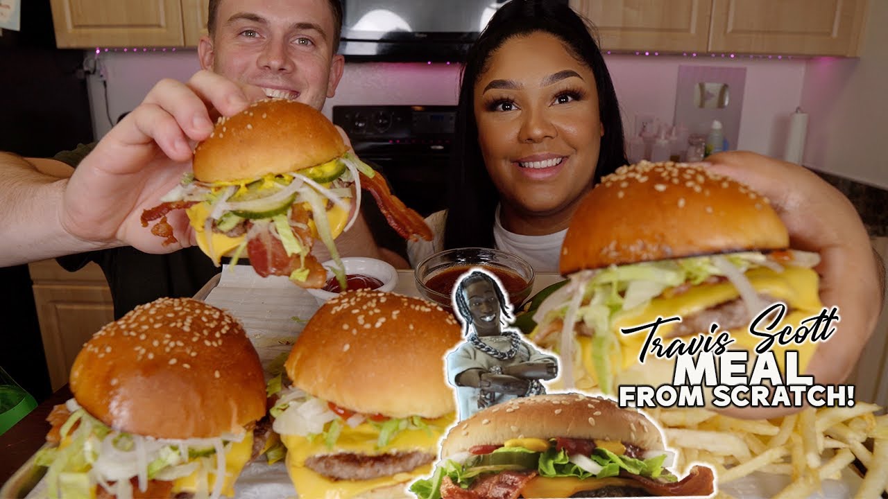 THE XXL VERSION OF THE TRAVIS SCOTT MEAL! A LEGIT MCDONALDS COPYCAT!