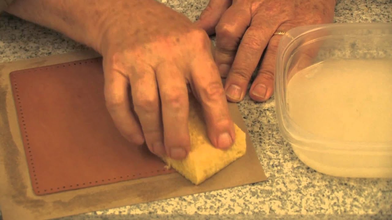 Leather Preparation For Tooling