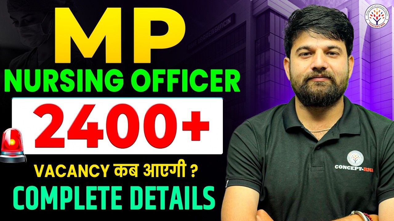 MPESB Nursing Upcoming Vacancies 2026 | MPESB Nursing Officer + Other Staffs | MP Nursing Vacancy