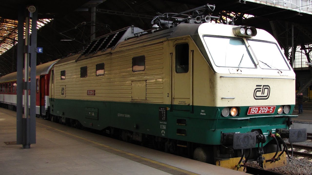 ČD 150.209 s Ex129 - Praha, 9.10.2012