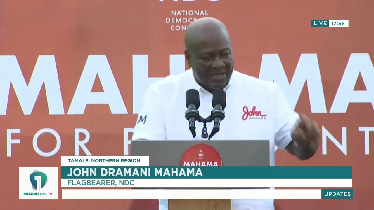 John Dramani Mahama's Full Speech at the #NDCCampaignLaunch 2024