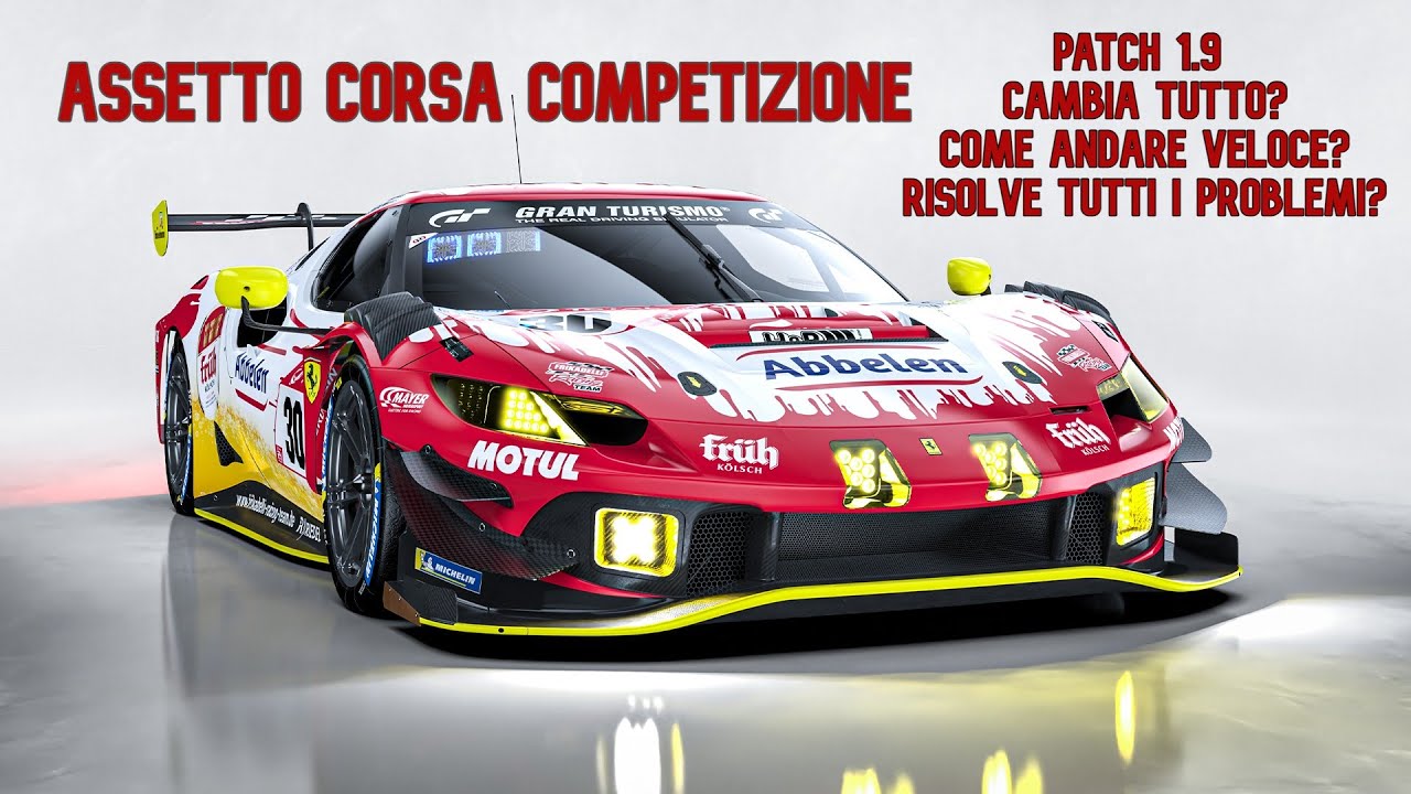 La patch che risolve tutto? Assetto Corsa Competizione 1.9