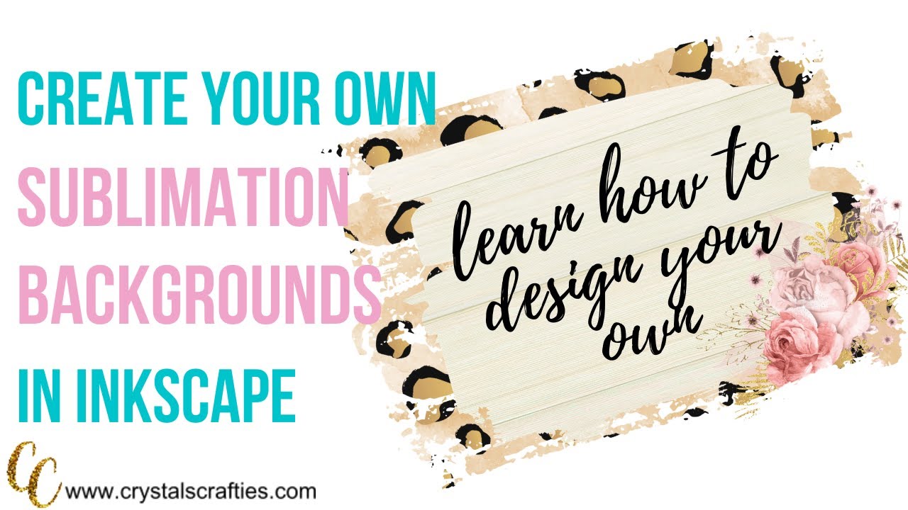How to make sublimation backgrounds in Inkscape