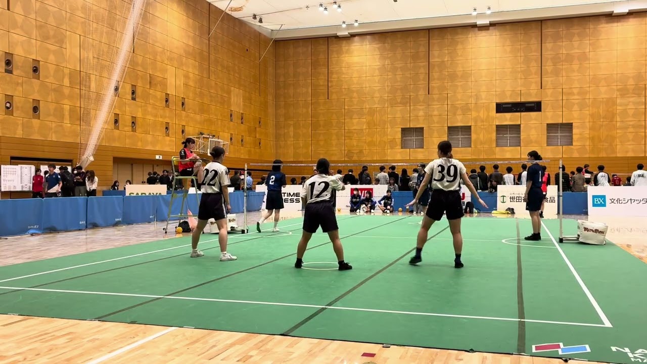 【セパタクローJOC準決勝】日体bVS関西外国語大学a2セット目