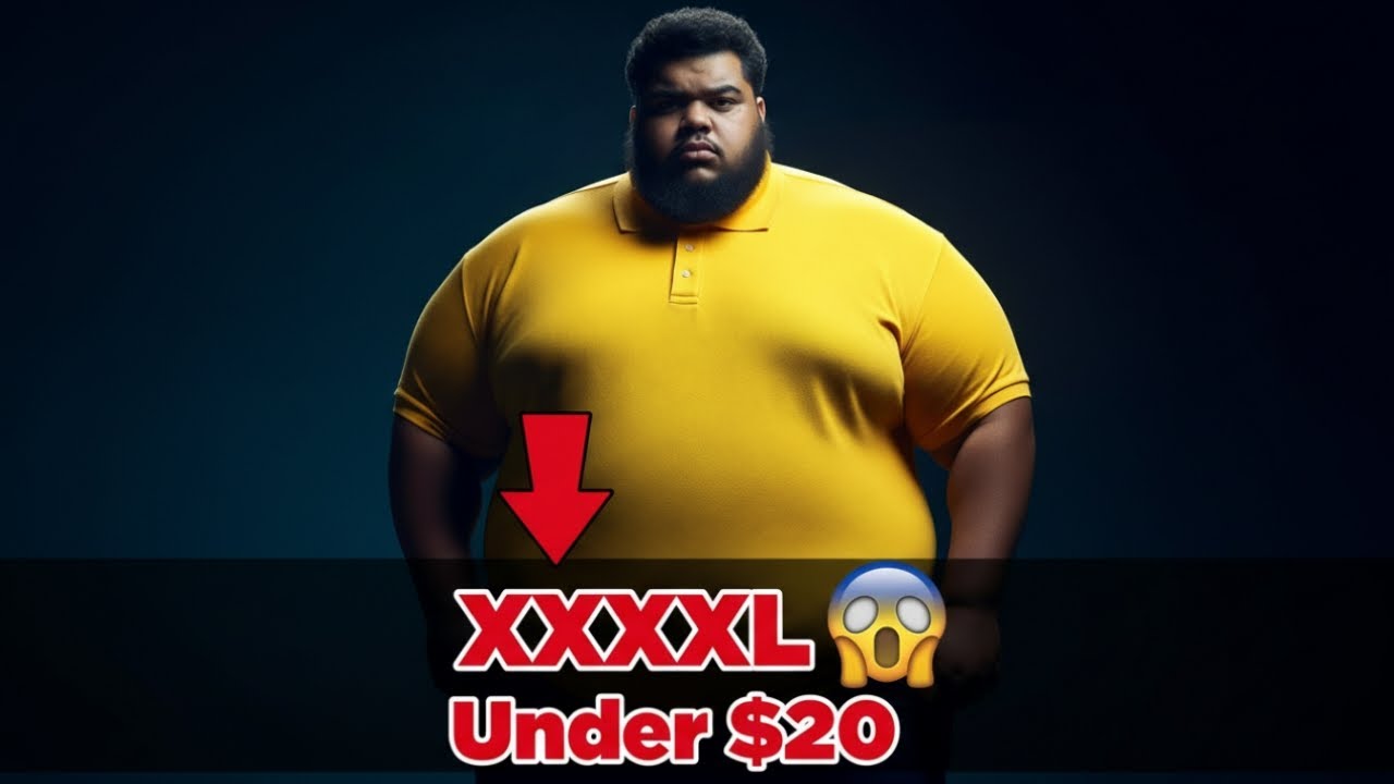 Stylish XXXXL Shirts Under $20 😍👕 | Budget Plus-Size Amazon 