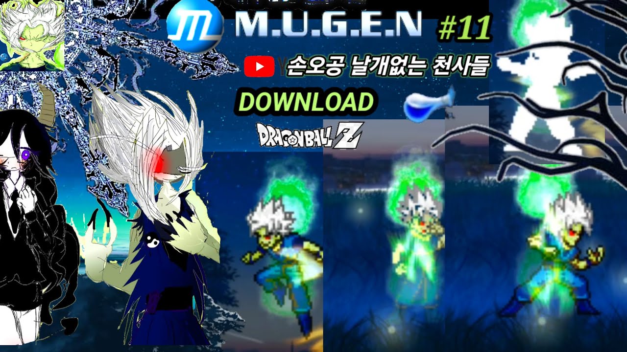 goku wingless angels jus  mugen char -DOWNLOAD-
