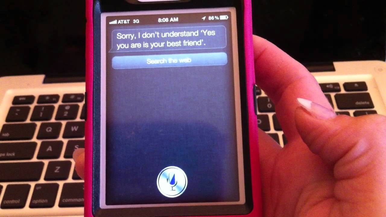 Apple iphone 4S Siri demo
