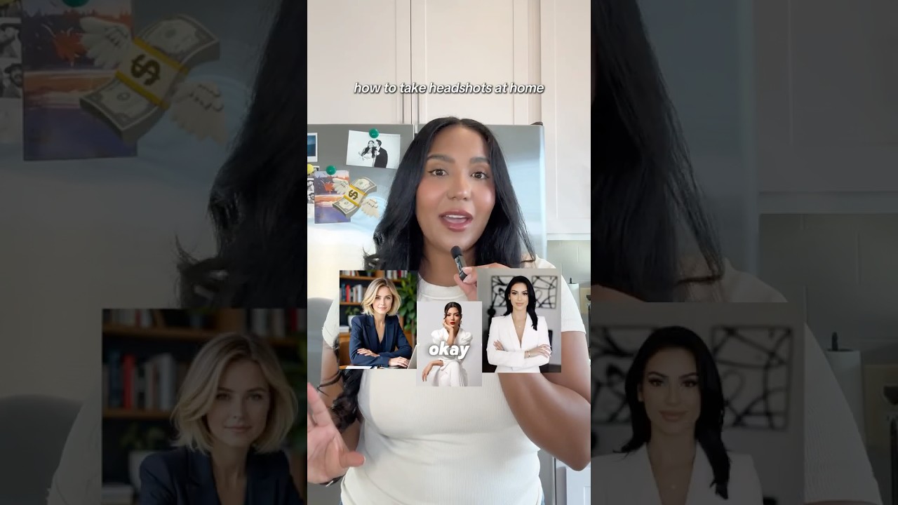 HOW TO TAKE YOUR OWN HEADSHOT WITH AN IPHONE- Camera settings, lighting, tips & tricks