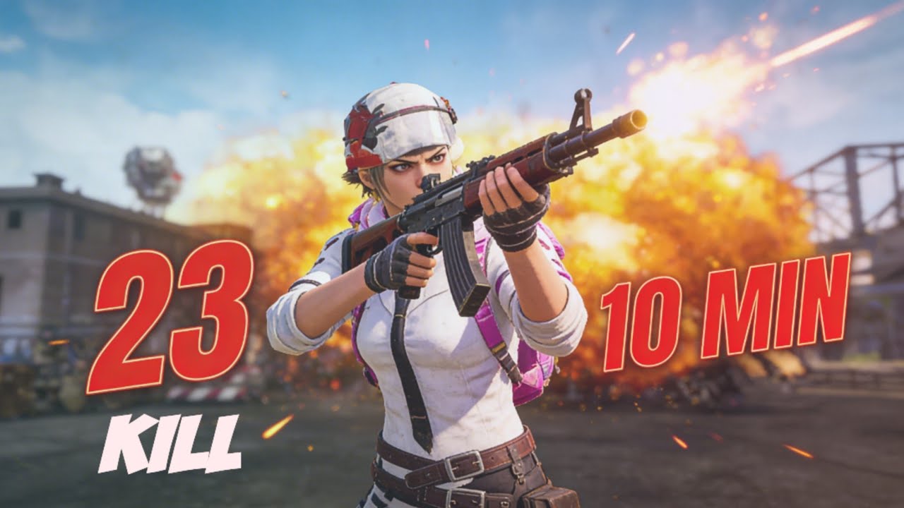 Domenat: 23 kill just 10 mint || Pubg mobile 