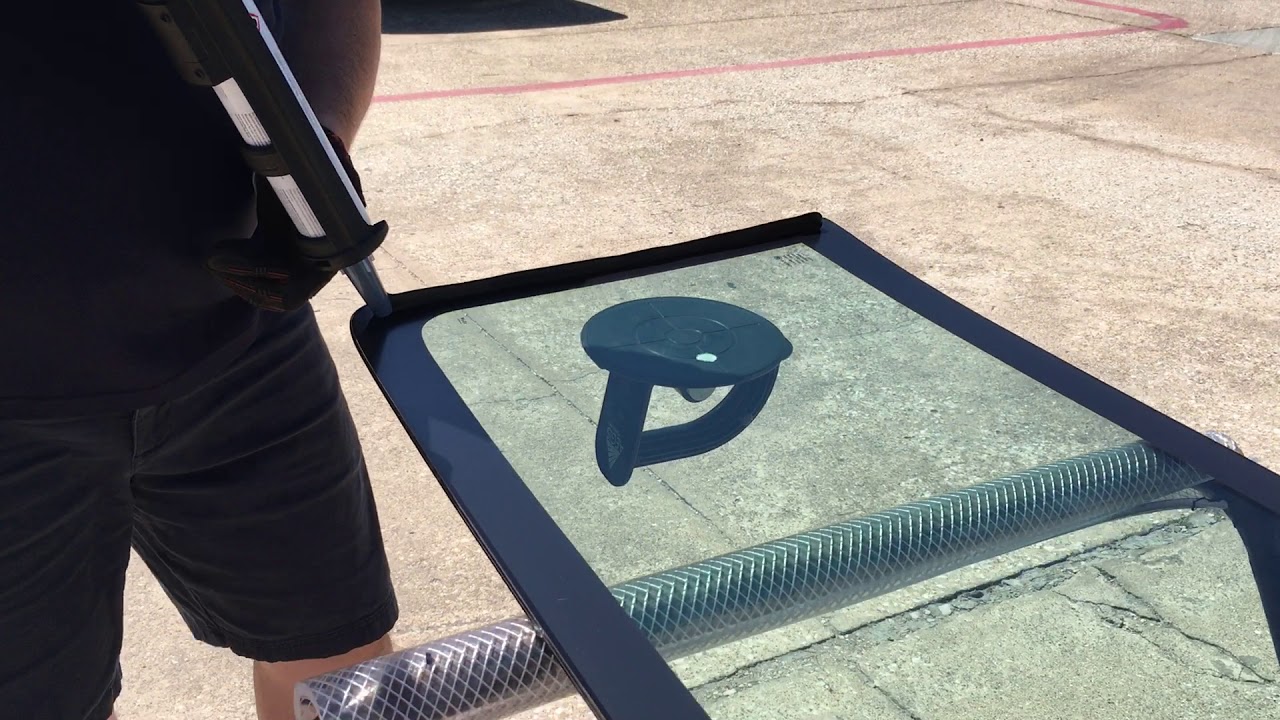 Sealing a Windshield Properly