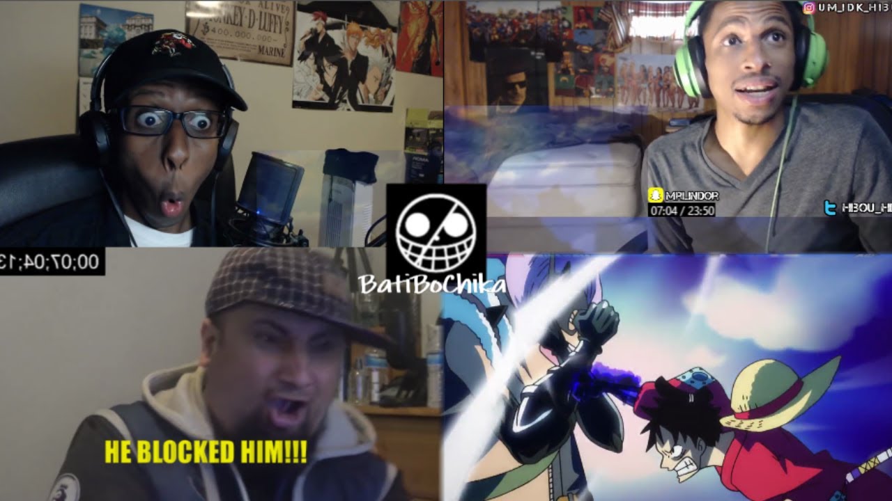 Batman blocks Luffy (Everyone Shocked!) Reaction Mashup