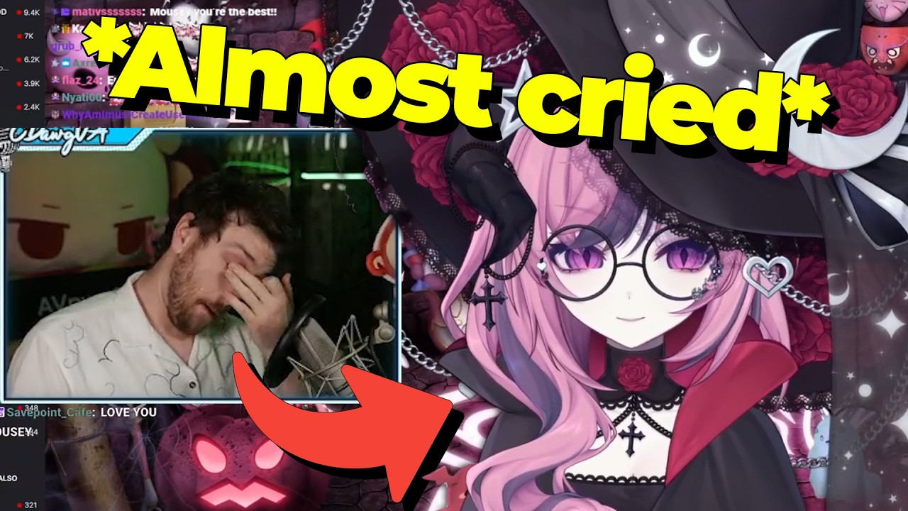 CDawgVA Can't Hold Back His Tears at the End of Ironmouse's Subathon
