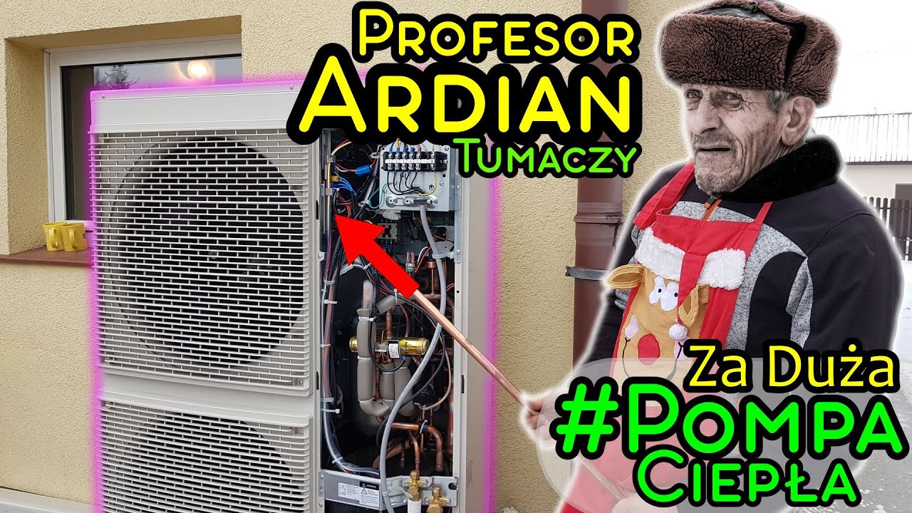 ZA DUŻA POMPA CIEPŁA DO MAŁEGO DOMU - PANASONIC T-CAP 12kW oraz Defrost typu 2, inteligentna grzałka