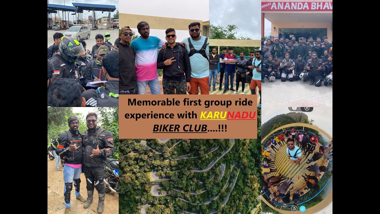 Memorable first group ride experience with KARUNADU BIKER CLUB....!!