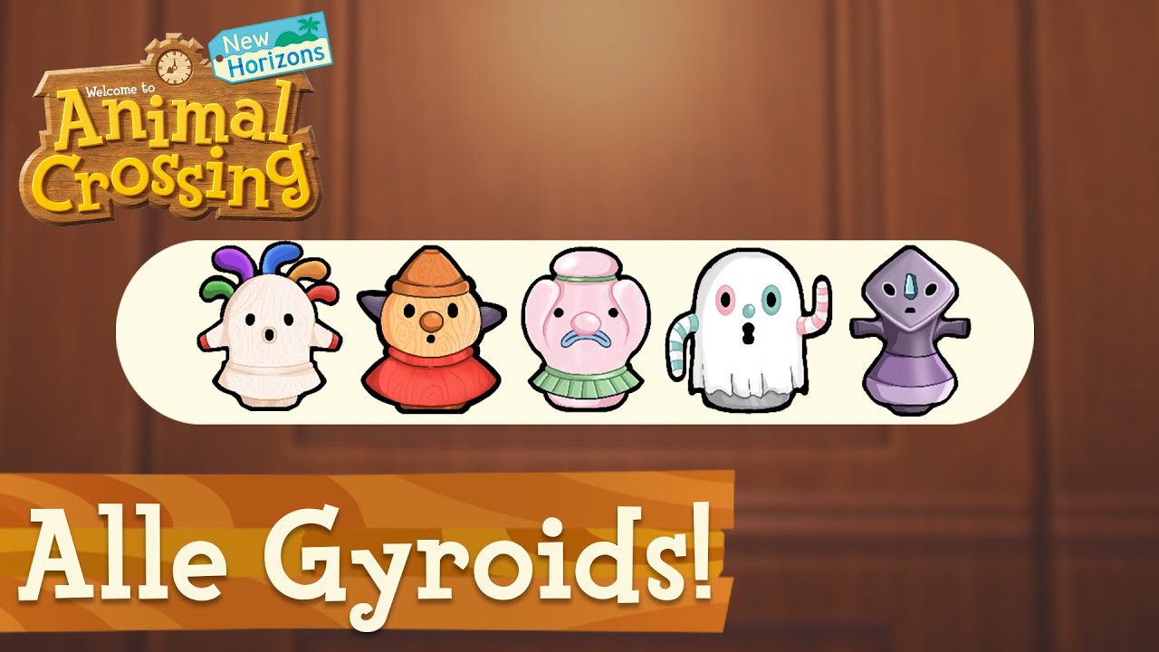 Das sind ALLE 36 NEUEN GYROIDS in Animal Crossing New Horizons 🌴