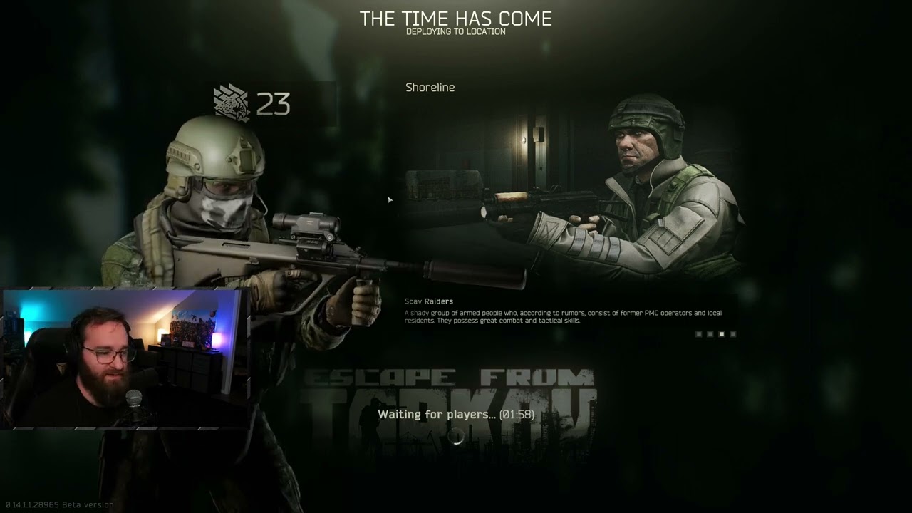 LVL 23 - Shoreline Tasking + Streets Dying | Escape from Tarkov | Episode 416