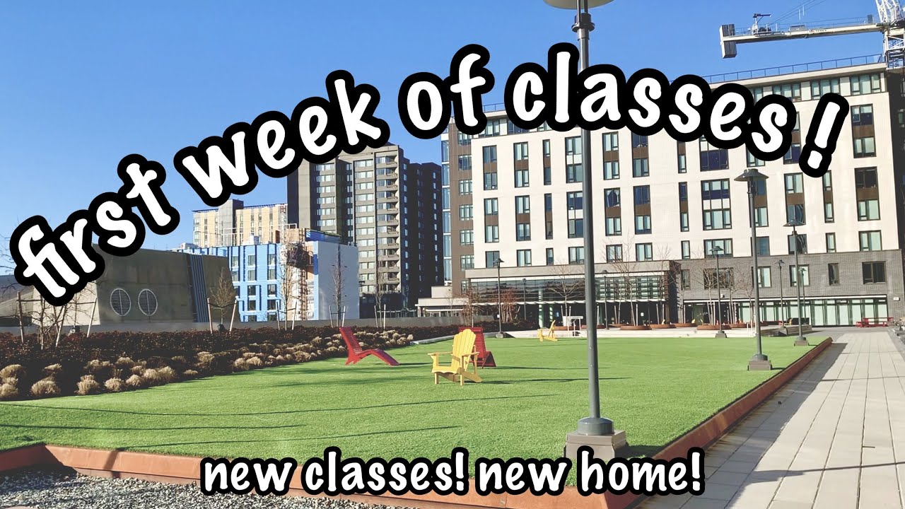 MY FIRST WEEK OF CLASSES | maddy a