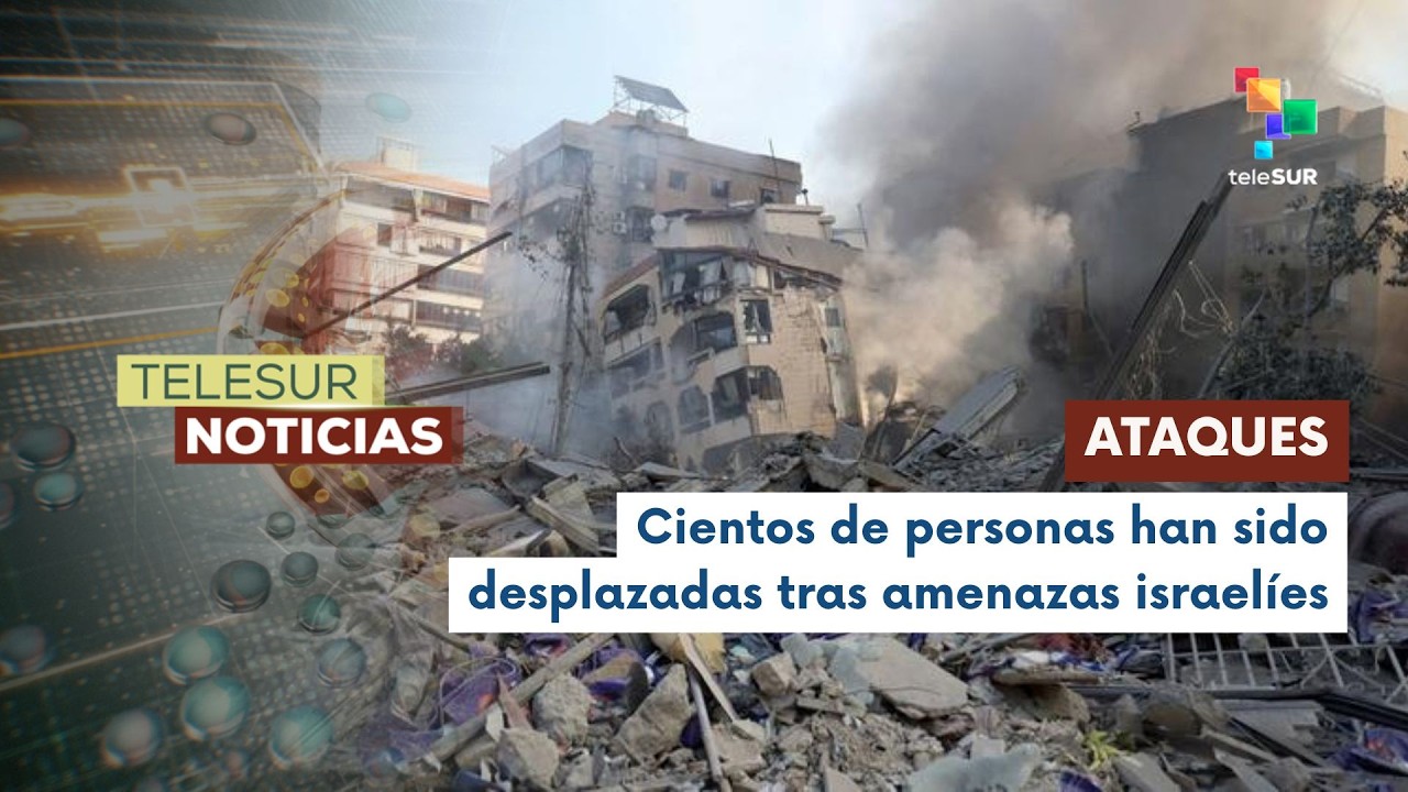 Israel ataca zonas residenciales en el Líbano