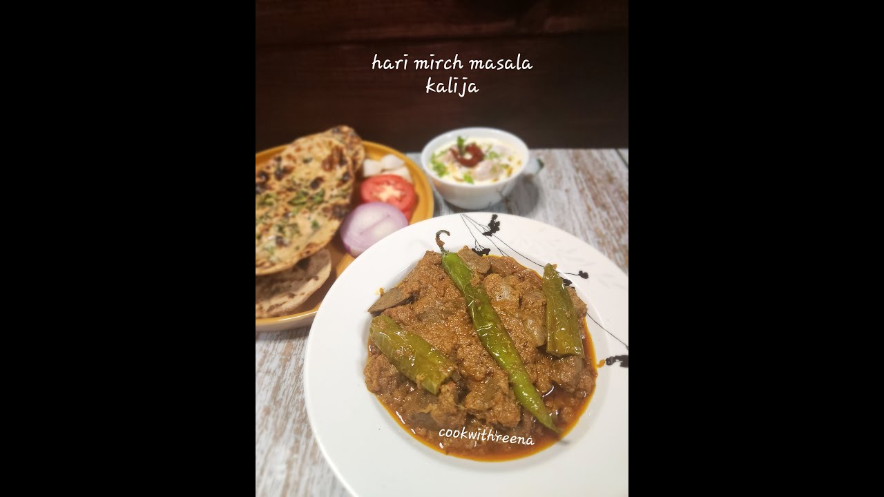 Bhuna Mutton Kalija Recipe/Mutton Kalija with moti mirchi/Mutton liver curry and tandoori Naan